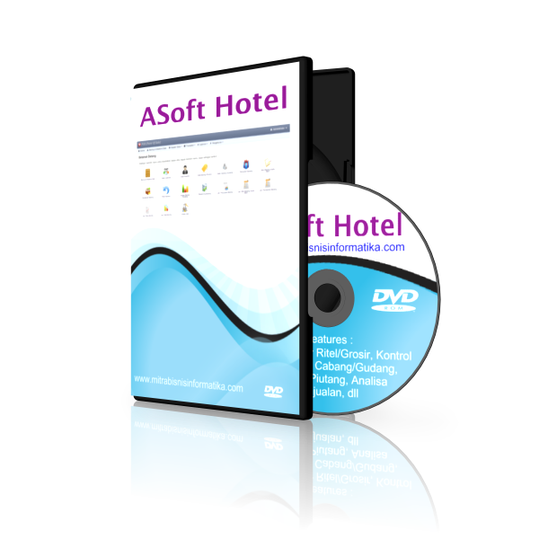 ASoft Hotel DVD Cover and disk